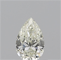Diamante Natural 0.55 quilates, De pera , Color J, claridad VVS2 y certificado GIA