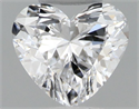 Natural Diamond 0.40 Carats, Heart with  Cut, D Color, VVS2 Clarity and Certified by GIA