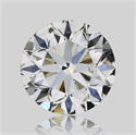 Natural Diamond 0.70 Carats, Round with Very Good Cut, H Color, VS2 Clarity and Certified by GIA