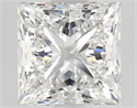 Natural Diamond 1.04 Carats, Princess with  Cut, F Color, VVS1 Clarity and Certified by GIA