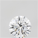 Lab Grown Diamond 1.09 Carats, Round with Ideal Cut, D Color, VVS2 Clarity and Certified by IGI