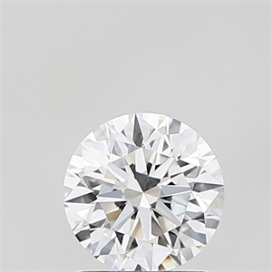 Picture of Lab Grown Diamond 1.09 Carats, Round with Ideal Cut, D Color, VVS2 Clarity and Certified by IGI