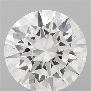 Picture of Lab Grown Diamond 2.51 Carats, Round with Excellent Cut, E Color, VVS2 Clarity and Certified by IGI