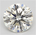 Natural Diamond 0.70 Carats, Round with Excellent Cut, L Color, VVS2 Clarity and Certified by GIA