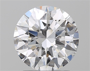 Picture of Natural Diamond 1.89 Carats, Round with Excellent Cut, D Color, IF Clarity and Certified by GIA