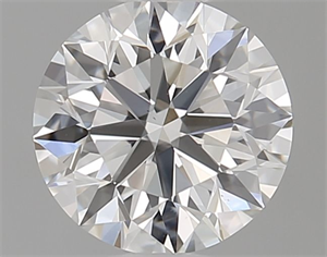 Picture of Natural Diamond 0.70 Carats, Round with Excellent Cut, F Color, VS1 Clarity and Certified by GIA