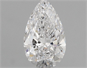 Diamante Natural 0.55 quilates, De pera , Color D, claridad VS1 y certificado GIA