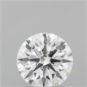 Lab Grown Diamond 1.29 Carats, Round with Ideal Cut, D Color, VS2 Clarity and Certified by IGI