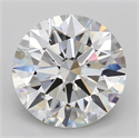 Del inventario de diamantes de laboratorio, 3.29 quilates, Redondo , Color E, claridad VS1 y certificado IGI