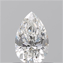 Diamante Natural 0.50 quilates, De pera , Color G, claridad VVS1 y certificado GIA
