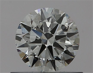 Picture of Natural Diamond 0.50 Carats, Round with Very Good Cut, D Color, VS1 Clarity and Certified by GIA