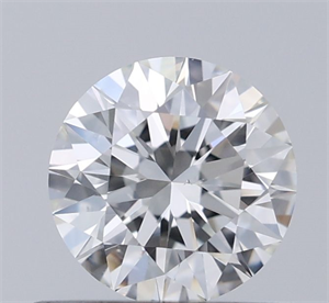 Picture of Natural Diamond 0.60 Carats, Round with Excellent Cut, H Color, VS2 Clarity and Certified by IGI