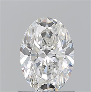 Picture of Natural Diamond 1.01 Carats, Oval with  Cut, F Color, VS2 Clarity and Certified by GIA
