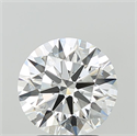 Lab Grown Diamond 3.05 Carats, Round with Ideal Cut, F Color, VVS2 Clarity and Certified by IGI