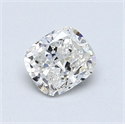 Natural Diamond 0.70 Carats, Cushion with  Cut, G Color, I1 Clarity and Certified by GIA