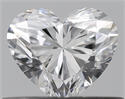 Natural Diamond 0.40 Carats, Heart with  Cut, D Color, VS1 Clarity and Certified by GIA