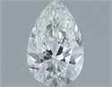 Diamante Natural 0.30 quilates, De pera , Color G, claridad VVS1 y certificado GIA