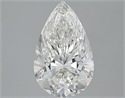 Natural Diamond 3.01 Carats, Pear with  Cut, I Color, VVS1 Clarity and Certified by GIA