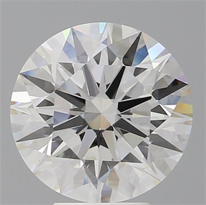 Picture of Lab Grown Diamond 5.10 Carats, Round with Ideal Cut, F Color, VVS2 Clarity and Certified by IGI