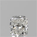 Diamante Natural 0.52 quilates, Del cojín , Color H, claridad VVS1 y certificado GIA