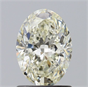 Diamante Natural 1.04 quilates, Ovalado , Color L, claridad VS2 y certificado GIA