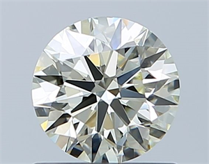 Picture of Natural Diamond 0.70 Carats, Round with Excellent Cut, L Color, VS1 Clarity and Certified by IGI