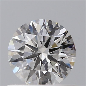 Picture of Natural Diamond 0.53 Carats, Round with Excellent Cut, F Color, SI1 Clarity and Certified by GIA