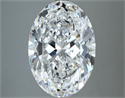 Diamante Natural 5.06 quilates, Ovalado , Color D, claridad VS2 y certificado GIA