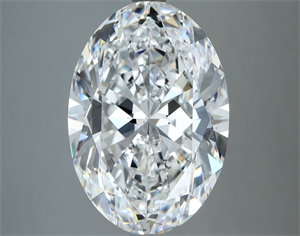 Picture of Natural Diamond 5.06 Carats, Oval with  Cut, D Color, VS2 Clarity and Certified by GIA