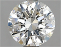 Lab Grown Diamond 2.02 Carats, Round with Excellent Cut, E Color, VVS2 Clarity and Certified by IGI