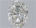 Diamante Natural 2.26 quilates, Ovalado , Color H, claridad SI2 y certificado GIA