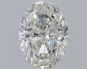 Foto Diamante Natural 2.26 quilates, Ovalado , Color H, claridad SI2 y certificado GIA de