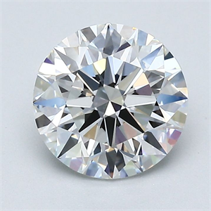 Picture of Natural Diamond 1.56 Carats, Round with Excellent Cut, G Color, VS1 Clarity and Certified by GIA