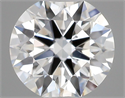 Diamante Natural 0.40 quilates, Redondo , Color F, claridad VS2 y certificado GIA
