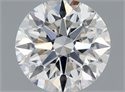 Natural Diamond 0.83 Carats, Round with Excellent Cut, F Color, SI1 Clarity and Certified by GIA