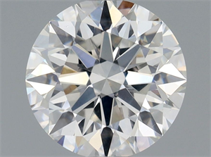 Picture of Natural Diamond 0.83 Carats, Round with Excellent Cut, F Color, SI1 Clarity and Certified by GIA