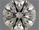 Natural Diamond 0.91 Carats, Round with Excellent Cut, I Color, VVS2 Clarity and Certified by GIA