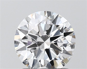 Picture of Lab Grown Diamond 1.50 Carats, Round with Excellent Cut, E Color, VVS2 Clarity and Certified by IGI