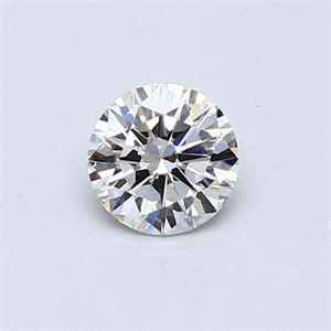 Foto Diamante Natural 0.40 quilates, Redondo , Color H, claridad VVS2 y certificado GIA de
