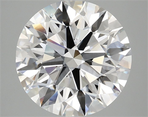 Picture of Lab Grown Diamond 5.08 Carats, Round with Ideal Cut, E Color, VS1 Clarity and Certified by IGI