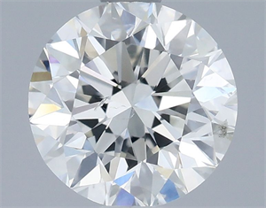 Picture of Natural Diamond 1.20 Carats, Round with Very Good Cut, G Color, SI2 Clarity and Certified by IGI