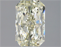 Natural Diamond 1.50 Carats, Radiant with  Cut, M Color, SI1 Clarity and Certified by GIA
