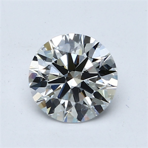 Picture of Lab Grown Diamond 2.08 Carats, Round with Ideal Cut, D Color, IF Clarity and Certified by IGI