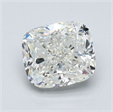 Natural Diamond 1.26 Carats, Cushion with  Cut, J Color, VS1 Clarity and Certified by GIA