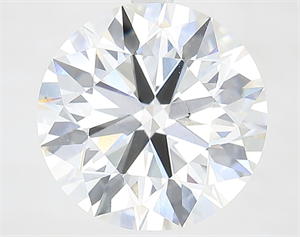 Picture of Lab Grown Diamond 5.41 Carats, Round with Ideal Cut, G Color, VS1 Clarity and Certified by IGI