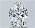 Diamante Natural 1.05 quilates, Ovalado , Color E, claridad VS2 y certificado GIA