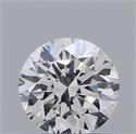 Natural Diamond 0.40 Carats, Round with Very Good Cut, D Color, VS1 Clarity and Certified by GIA