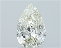 Natural Diamond 1.01 Carats, Pear with  Cut, I Color, VVS1 Clarity and Certified by IGI