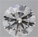 Lab Grown Diamond 5.52 Carats, Round with Ideal Cut, F Color, VS1 Clarity and Certified by IGI