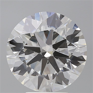 Picture of Lab Grown Diamond 5.52 Carats, Round with Ideal Cut, F Color, VS1 Clarity and Certified by IGI